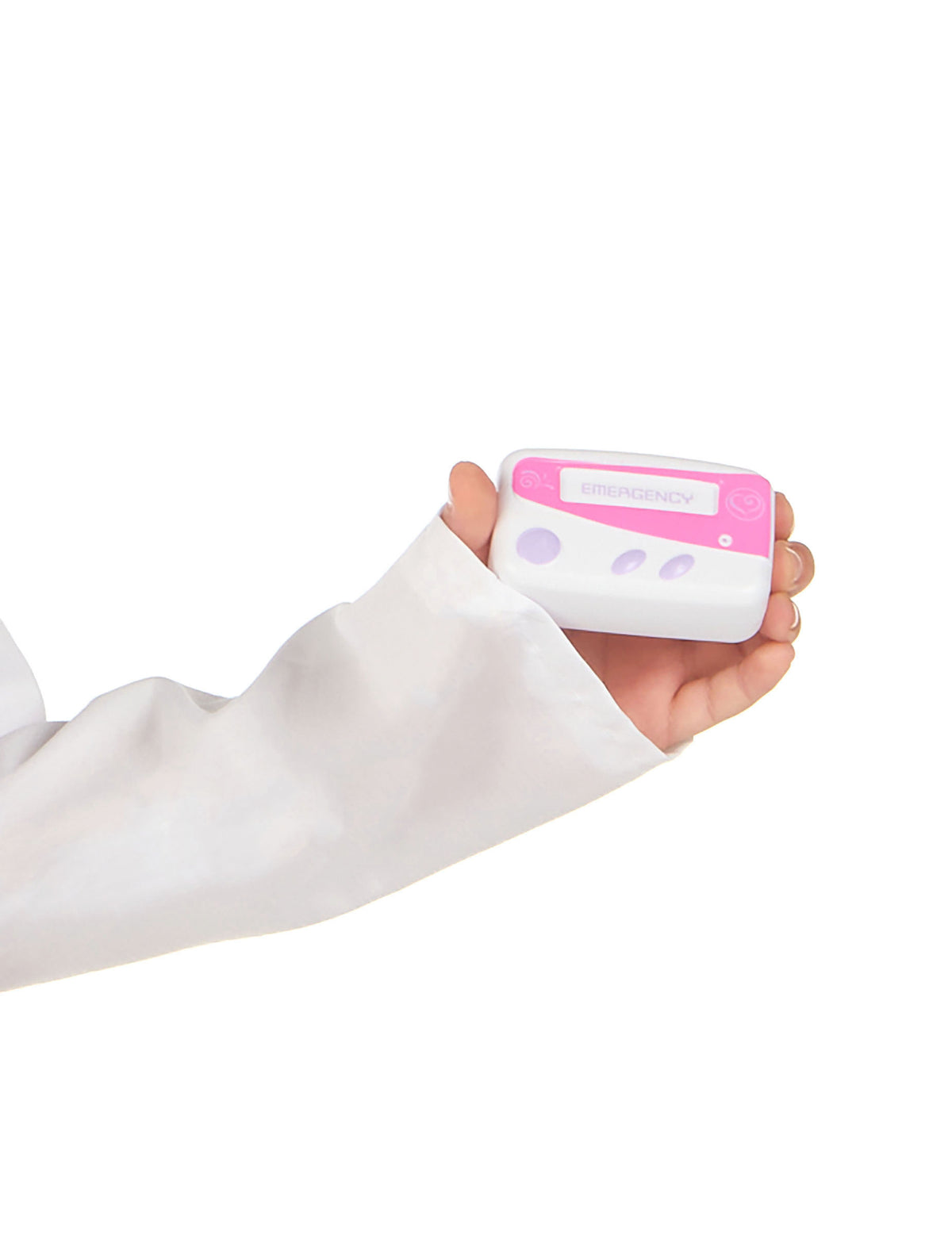 Bipeur d'urgence rose du kit de docteur pour enfant
