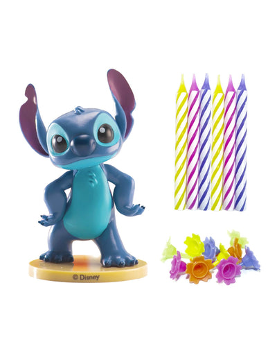 Kit figurine din PVC Stitch™ cu lumânări