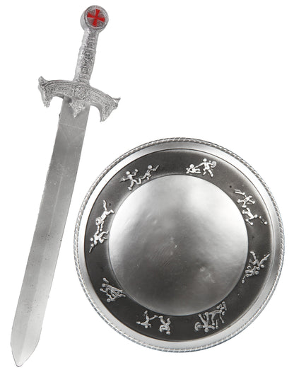 Set de gladiator pentru copii în pas și plastic