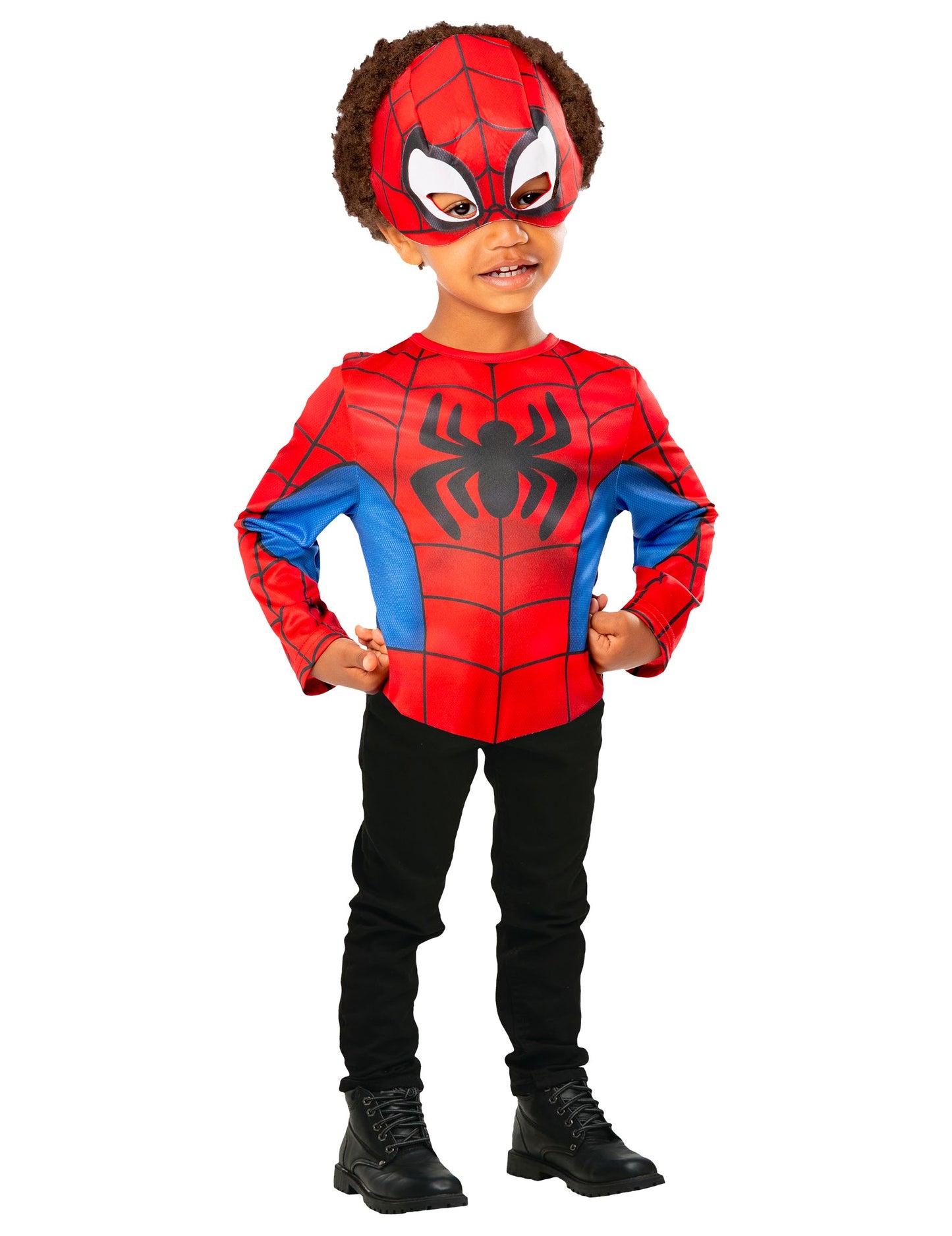 Spidey și extraordinarii săi prieteni trusă de top și mască pentru copii