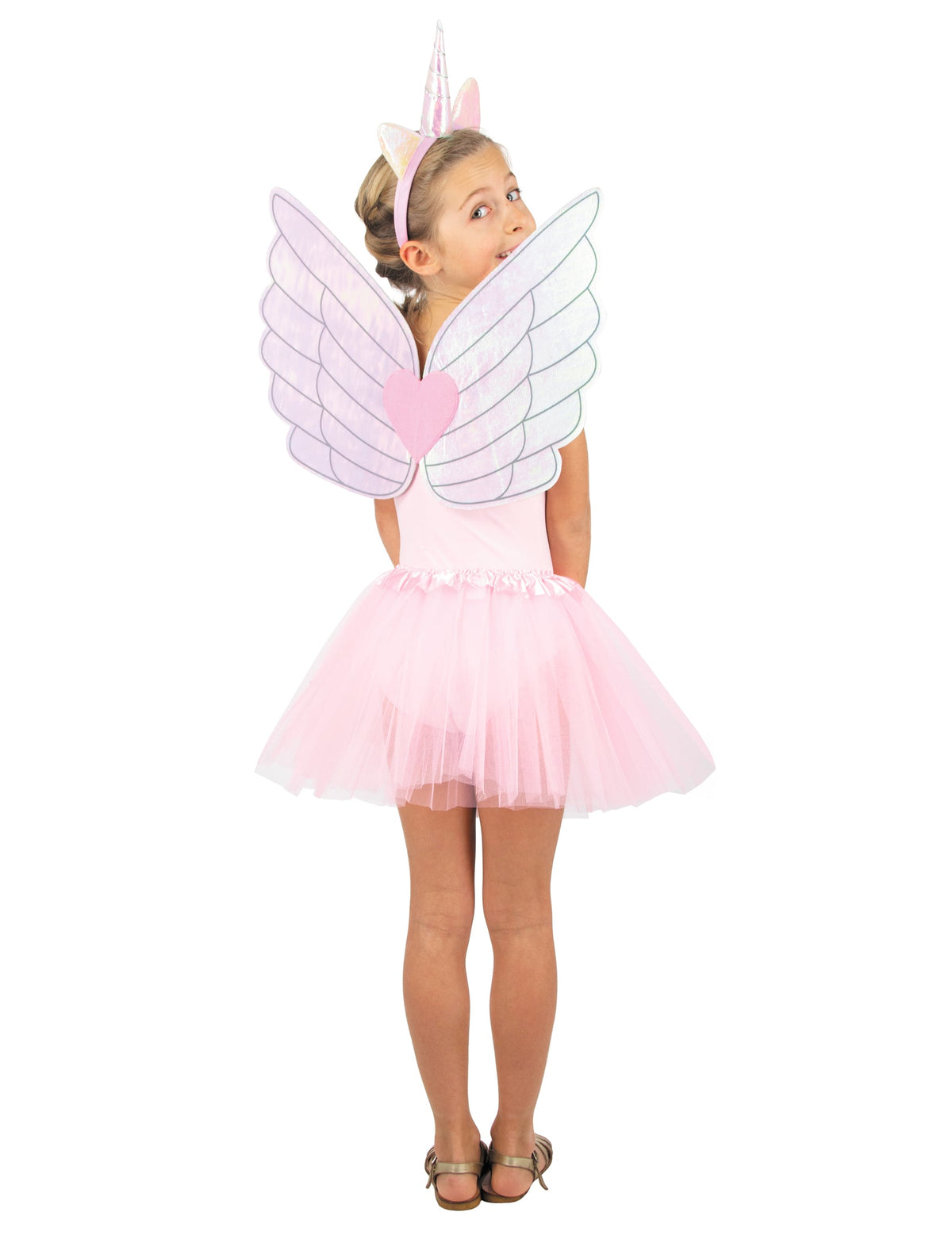 Vue de dos du kit licorne magique pour enfant