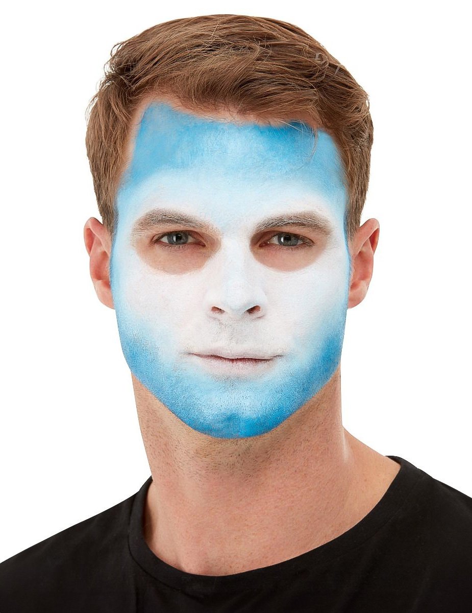Make -up Kit și Tatoo Dia de los Muertos Blue Adult