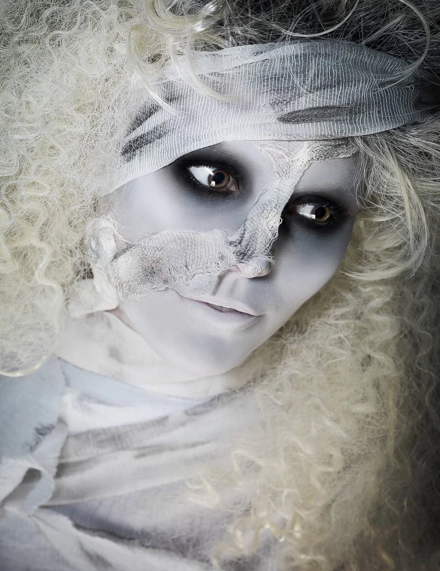 Kit de machiaj pentru mumie pentru adulți de Halloween