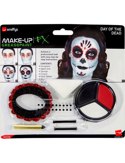 Kit de machiaj pentru schelet colorat pentru adulți