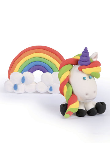 Kit de lutul de modelat auto-întăritor Celeste, micul unicorn, 16 x 25,5 cm