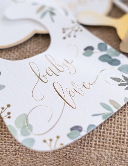 Photobooth Kit 11 Accesorii Oh Baby Eucalipt Gill and Gold