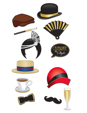 Kit Photobooth 19 20s 12 accesorii