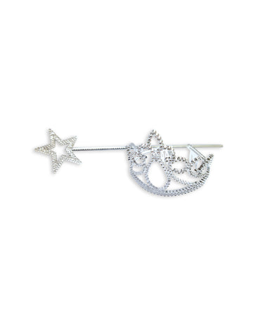 Tiare Princess Kit și Child Silver Wand