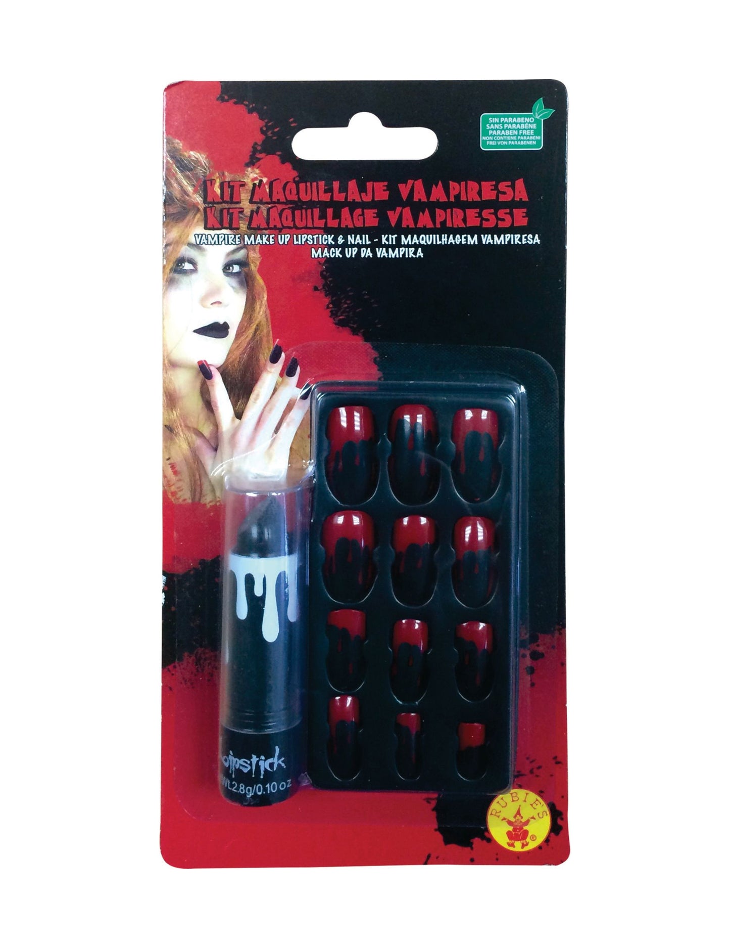 Kit de ruj și unghii sângeroase sângeroase pentru adulți