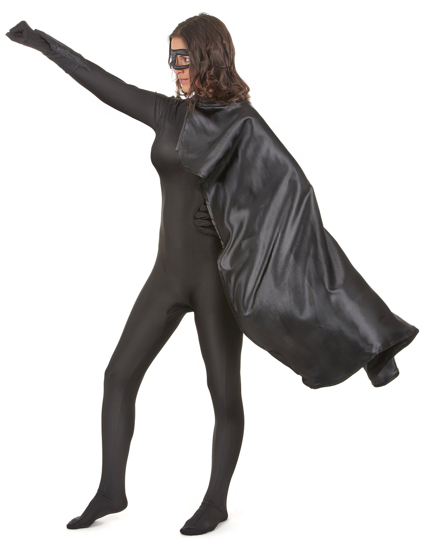 Kit super-erou negru pentru adulti 