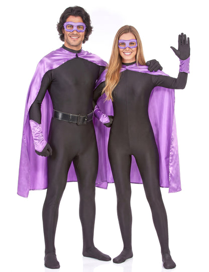 Kit super héros violet adulte