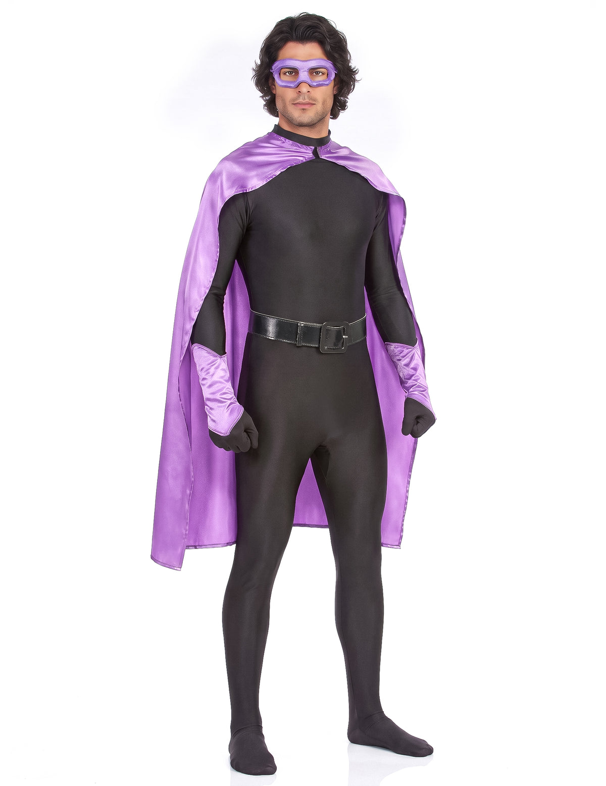 Kit super héros violet adulte