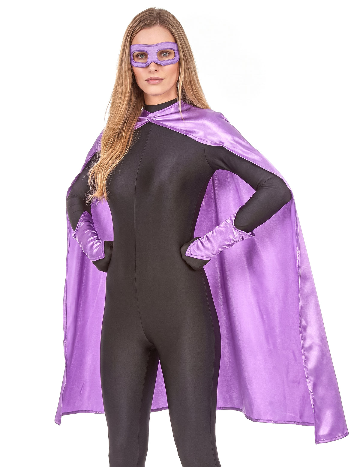 Kit super héros violet adulte