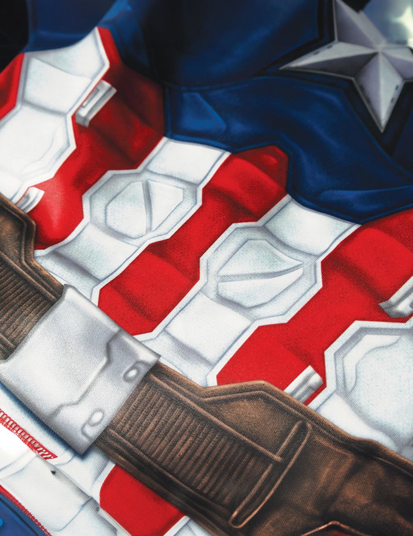 Top Kit și Mask Child Captain America