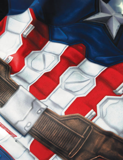 Top Kit și Mask Child Captain America