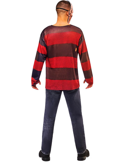 Set top și mască Freddy Kruegger™ pentru adulți