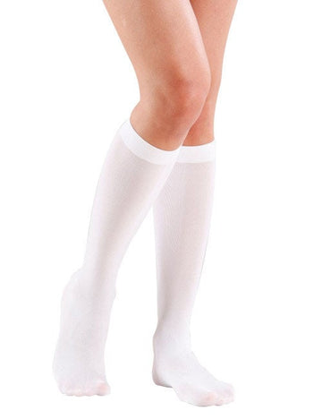 Chaussettes collants opaques pour femme blancs