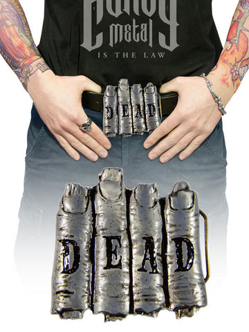 Cataramă de curea Kreepsville Gothic Dead 