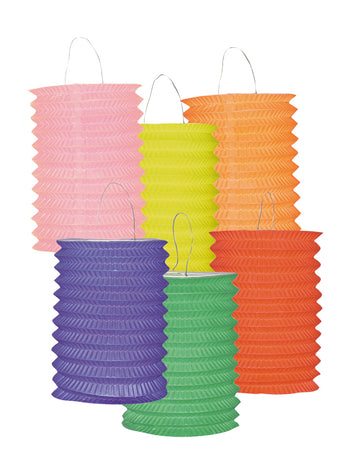 12 felinare colorate 13 cm