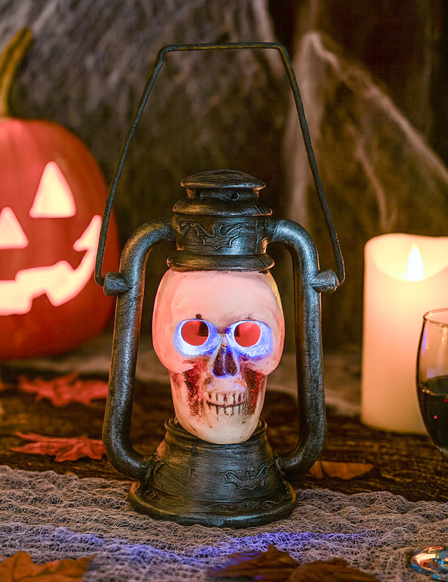 Lanterna de craniu strălucitoare