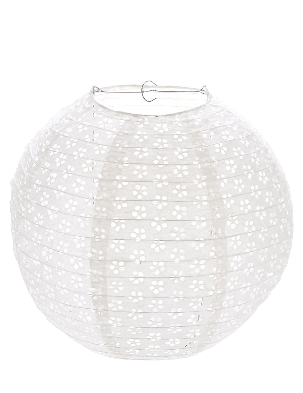 Lanterne dentelle vintage japonaise pour décoration blanche