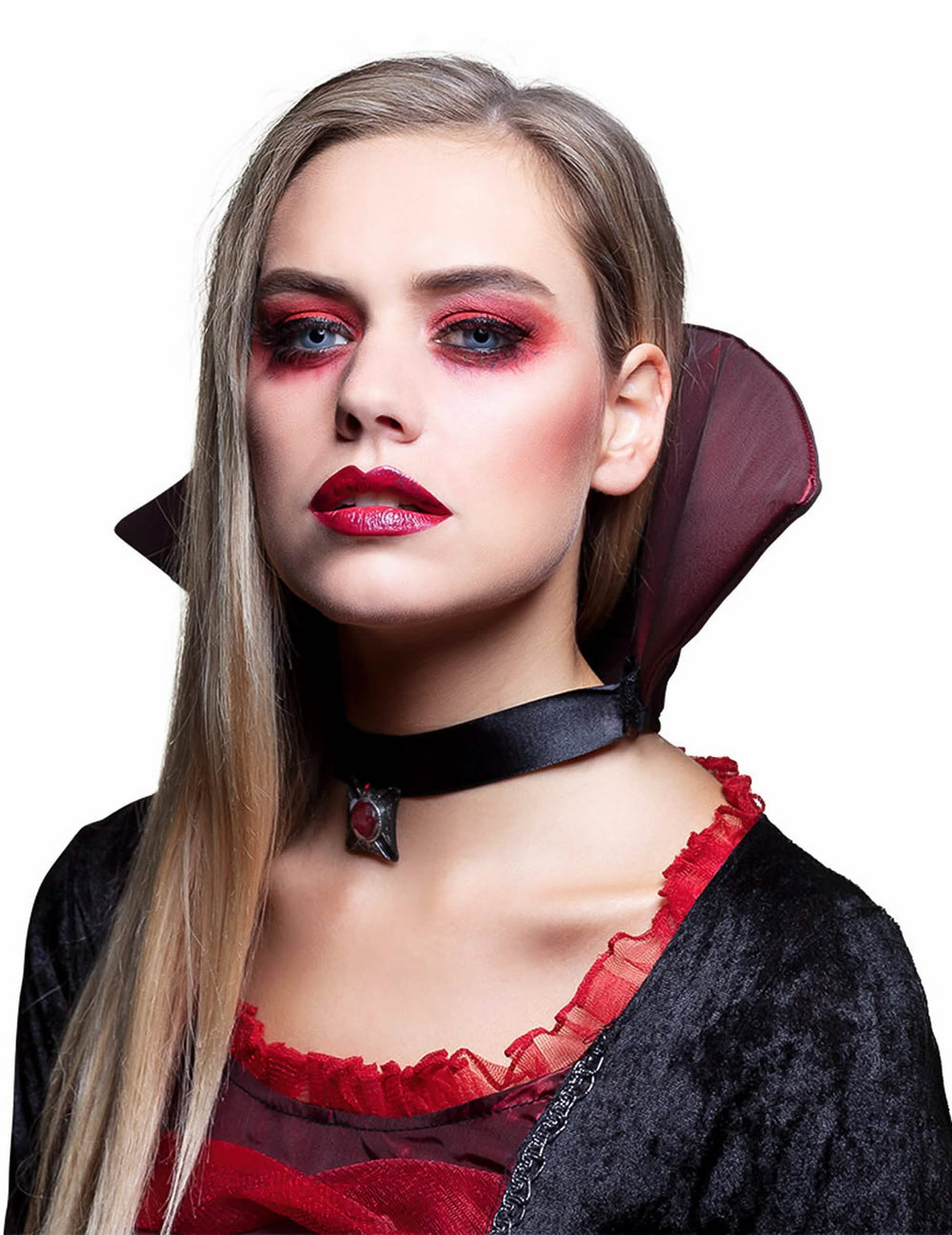 Lentile fantaisie cu efect de ochi zombi halloween
