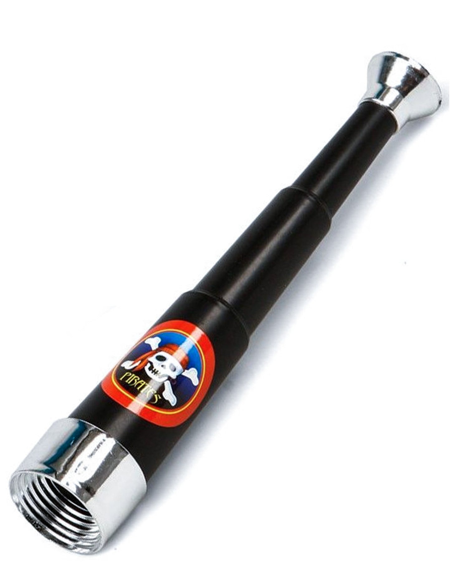 Telescop pirate pentru copii, negru și argintiu