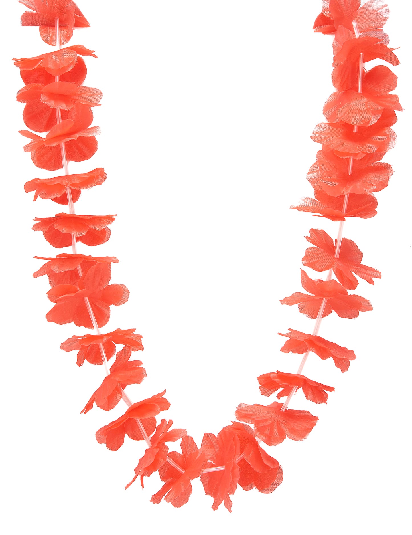 Set de 12 coliere roșii hawaiene