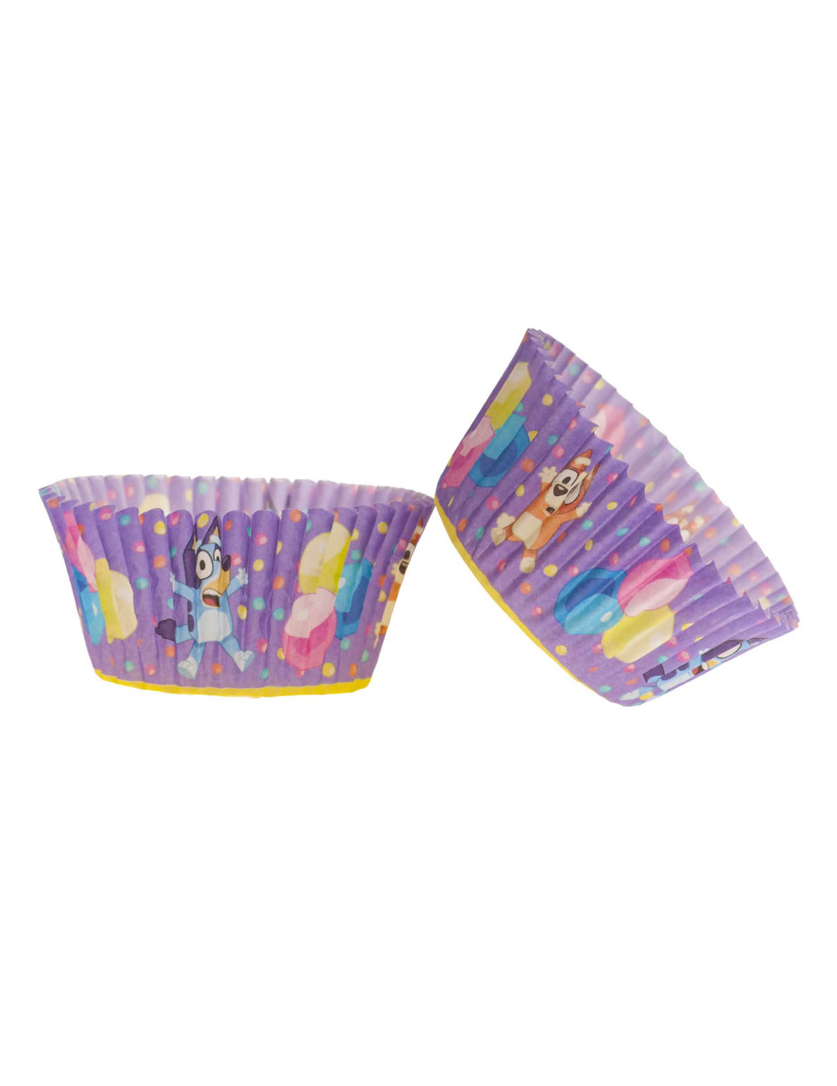 Set 25 de forme pentru brioșe Bluey și Bingo™ 5 × 3 cm