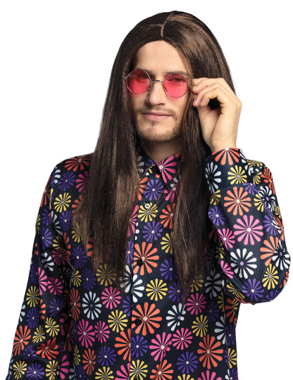 Set de 3 pahare rotunde pentru adulți hippie