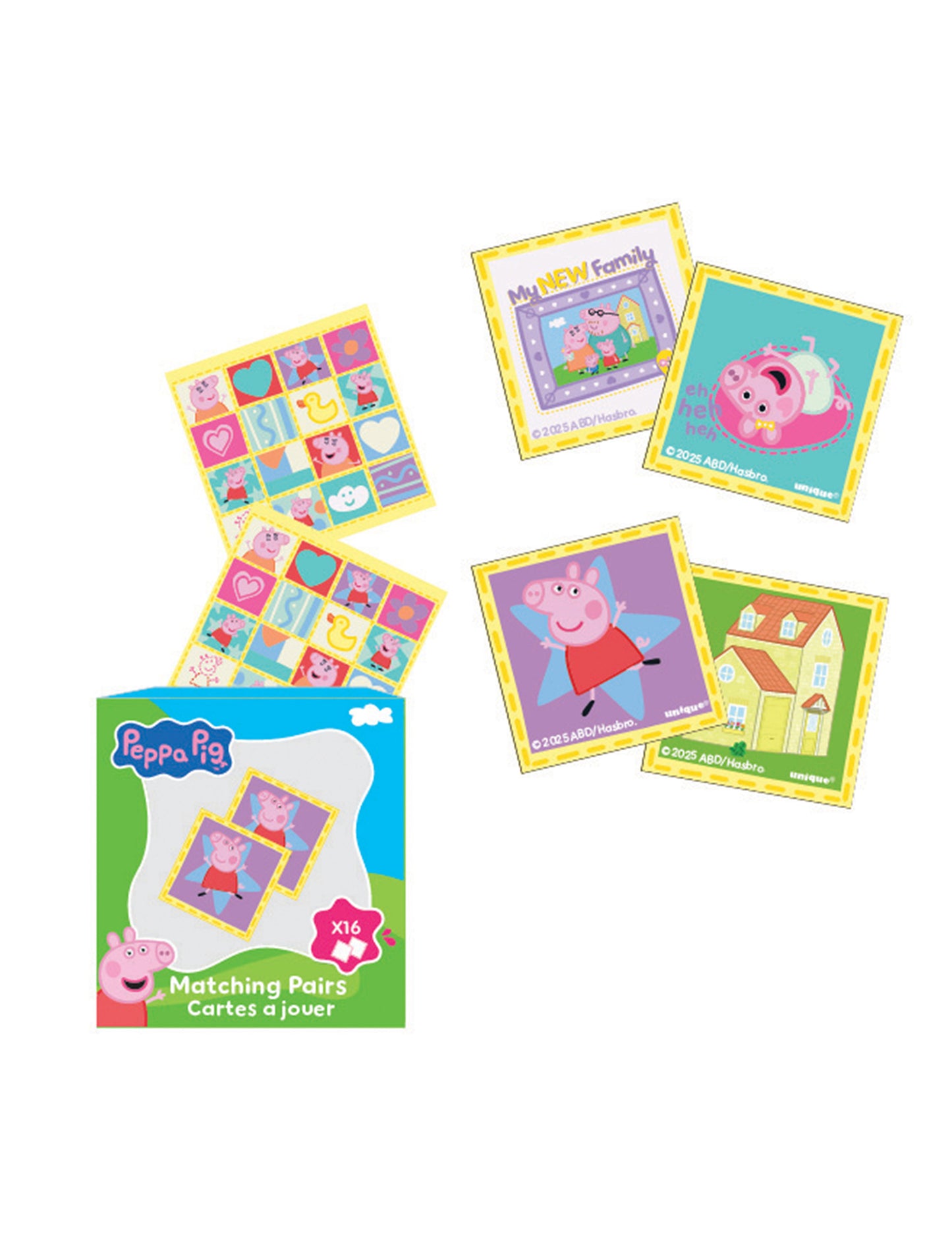 Set de 4 jocuri de cărți Peppa Pig™