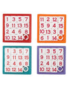 Set de 4 puzzle-uri educative cu cifre