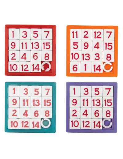 Set de 4 puzzle-uri educative cu cifre