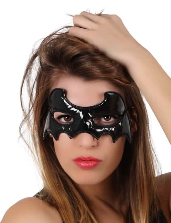 lup liliac halloween pentru femeie negru lucios