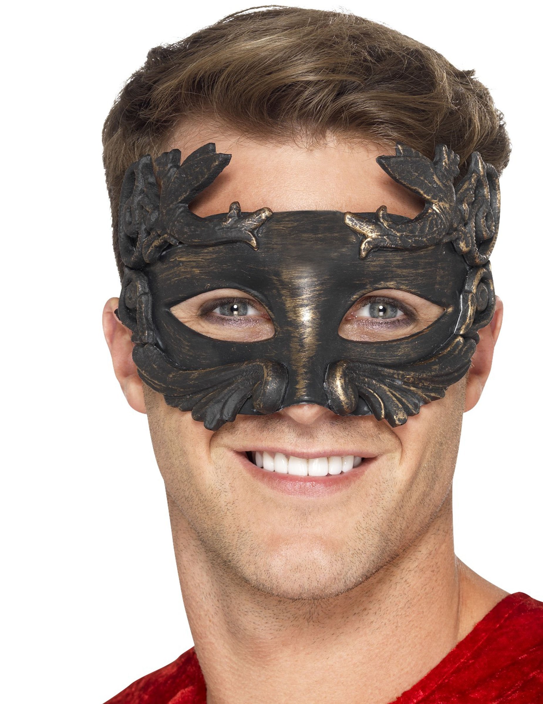 Loup romain pour homme patiné or