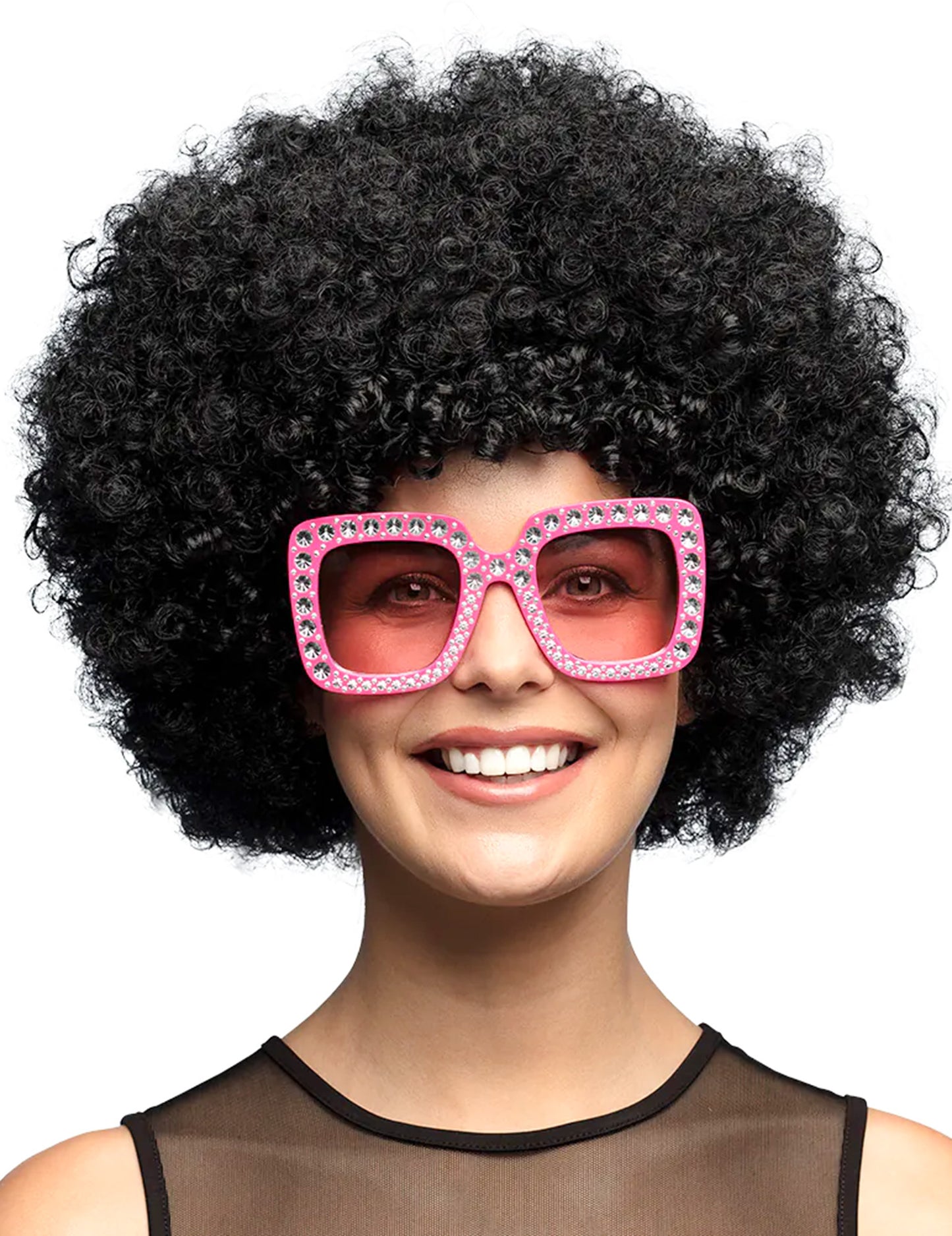 Ochelari roz bling bling