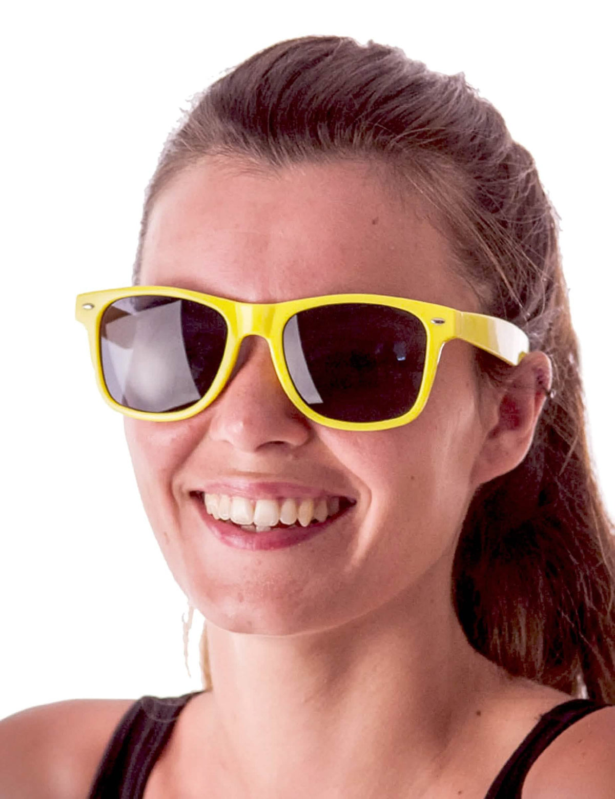 ochelari blues fluorescent pentru adult galben