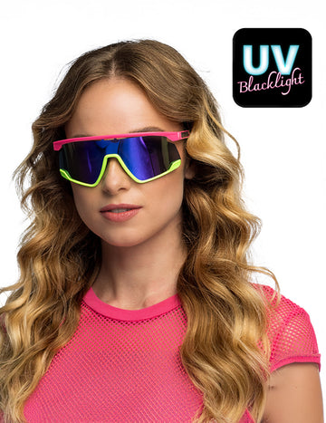 Ochelari de petrecere neon pentru adulți 