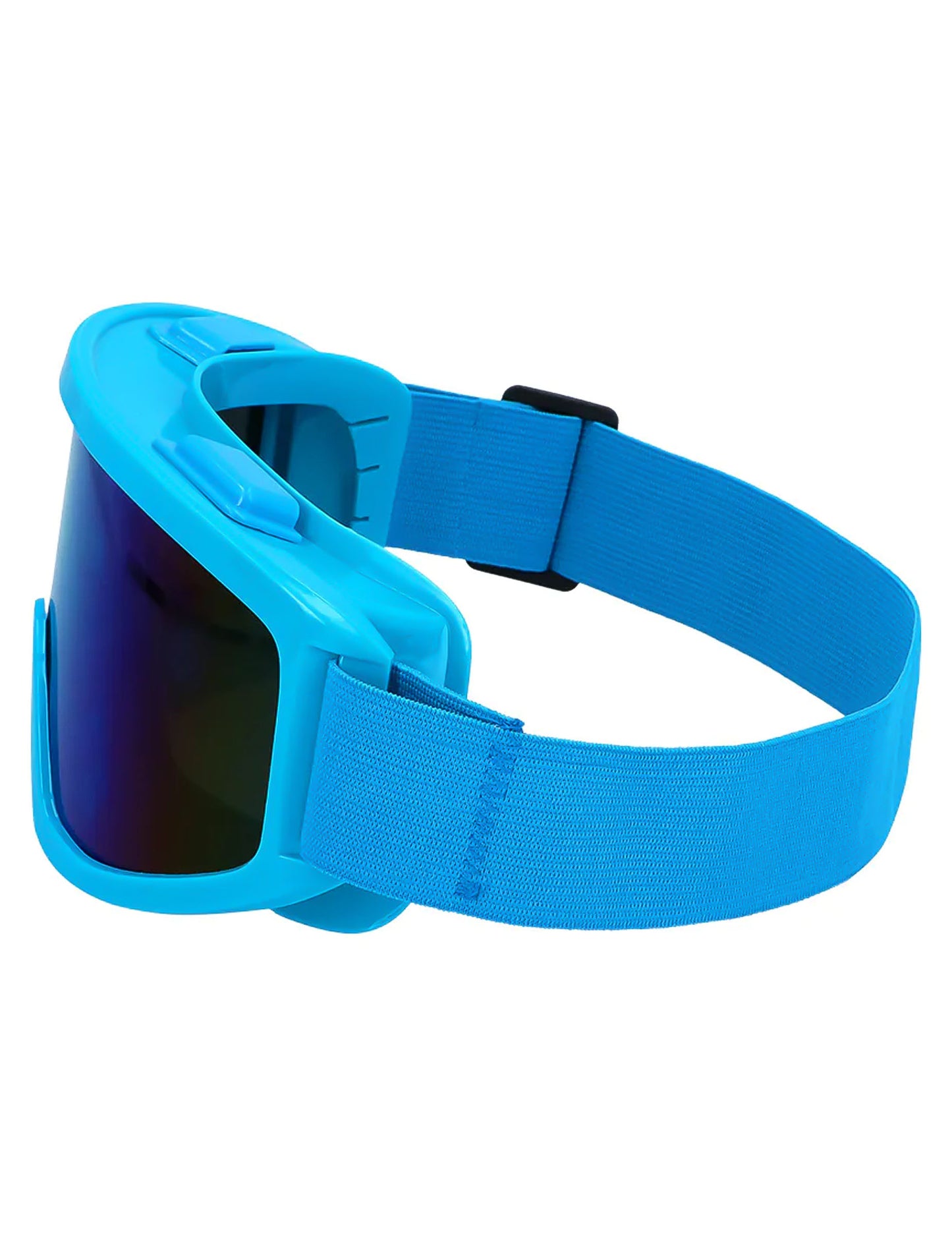 Ochelari de schi pentru adulți, albaștri neon