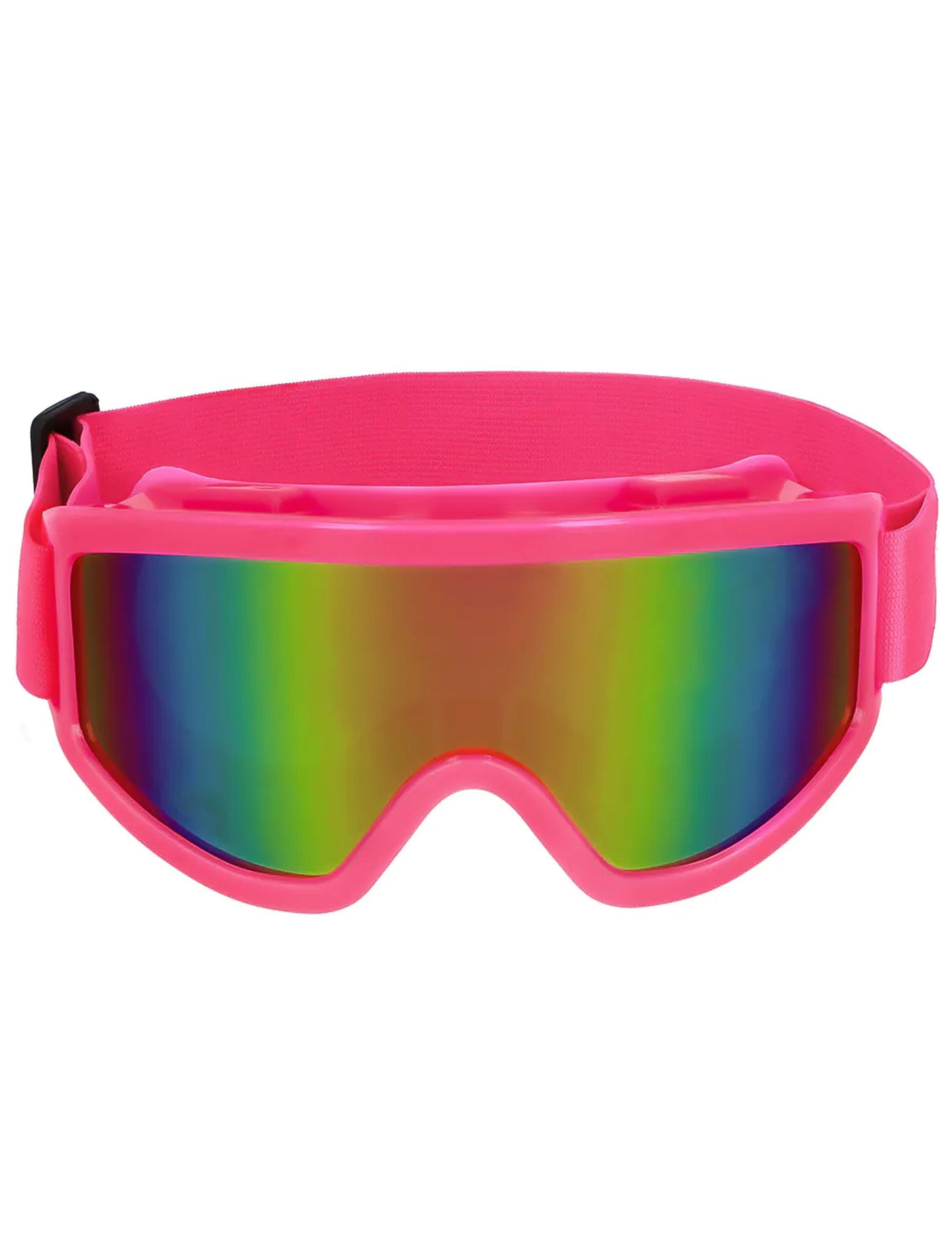 Ochelari de schi pentru adulți roz neon