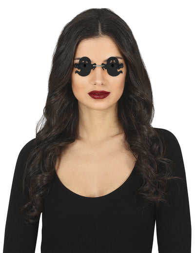 Lunettes fantômes pour adulte noirs