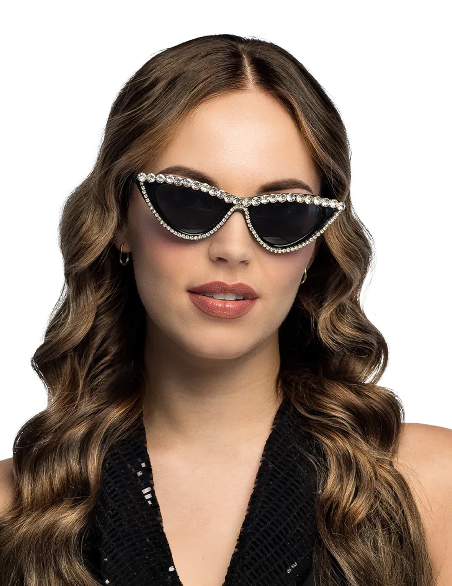 Ochelari glamour cu strasuri pentru adulți 