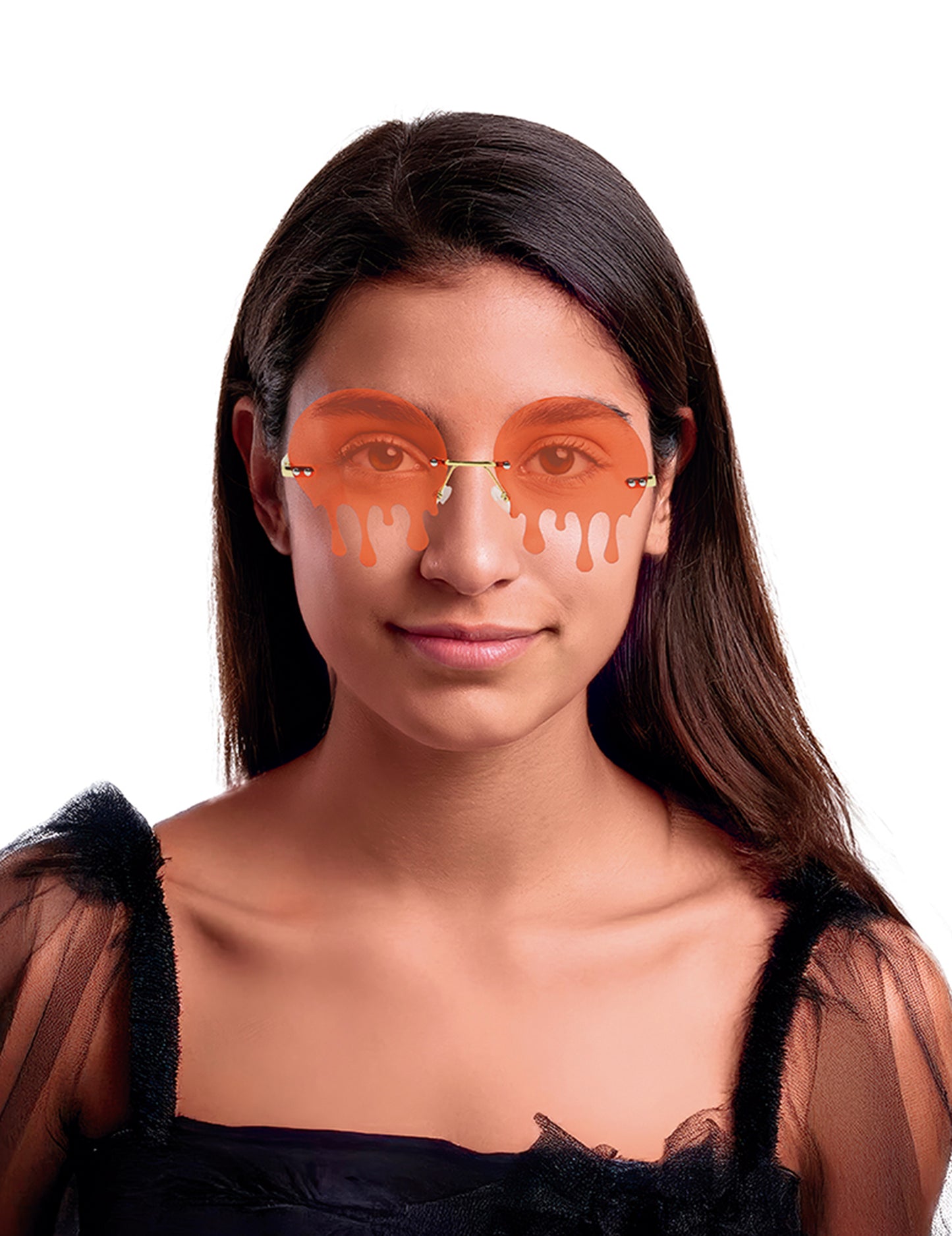 ochelari cu picături roșii de sânge pentru adulți