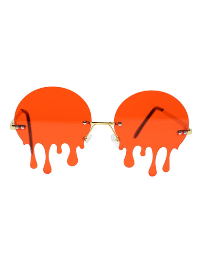 ochelari cu picături roșii de sânge pentru adulți