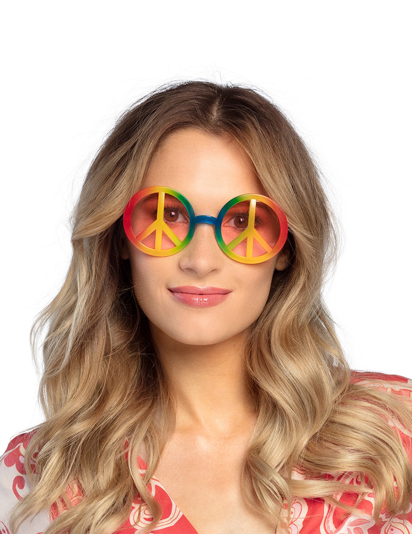 Ochelari pentru hippie curcubeu pentru adulți