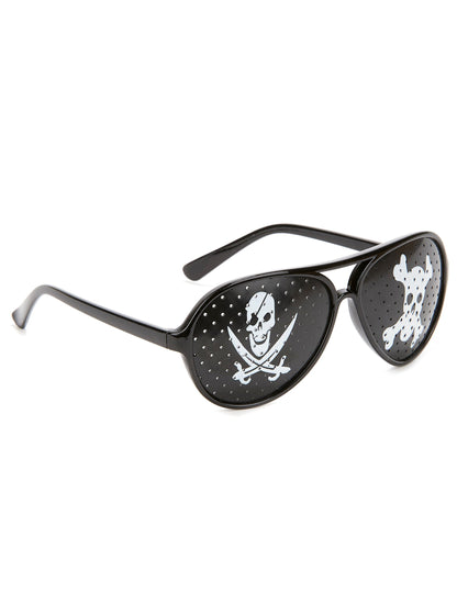 Ochelari negri pentru pirați adulți