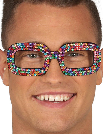 Ochelari pop multicolor pentru adulți