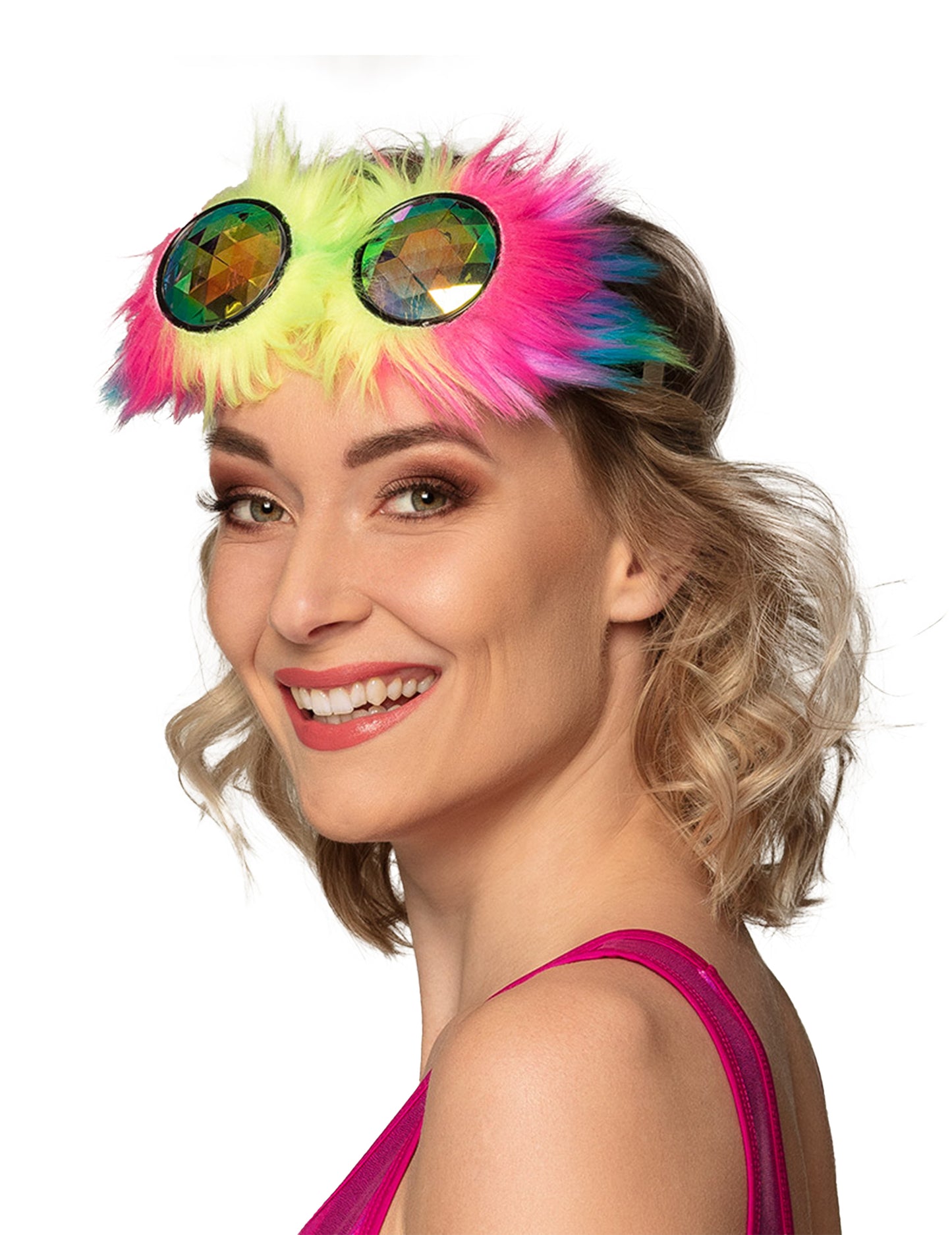 Ochelari de petrecere rave multicolore