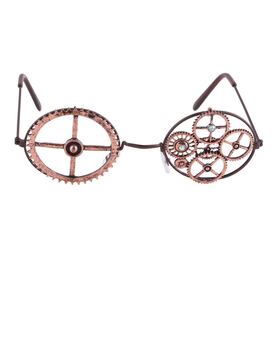 Ochelari rotunde din bronz steampunk