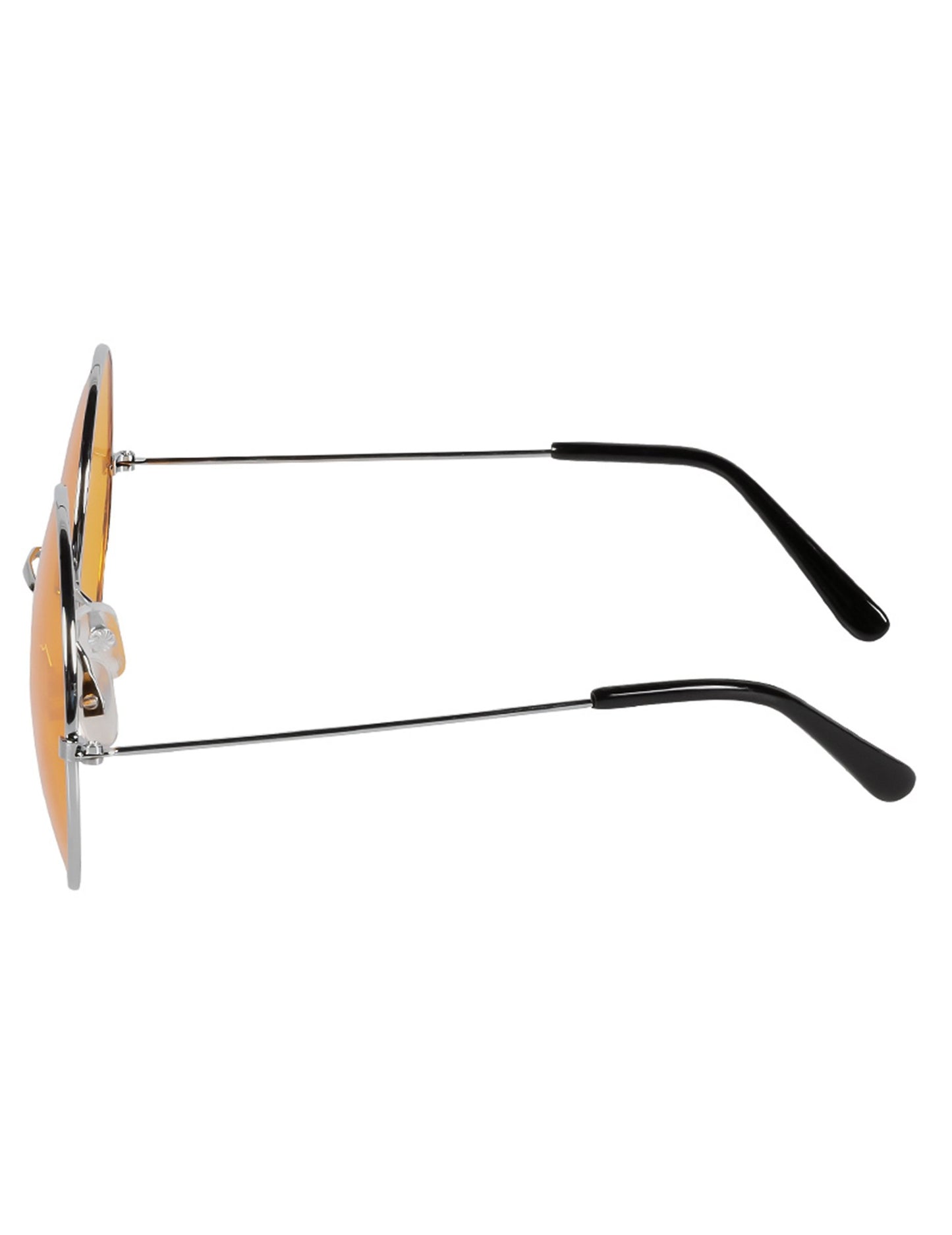 Ochelari hippie portocalii rotunzi gigantici